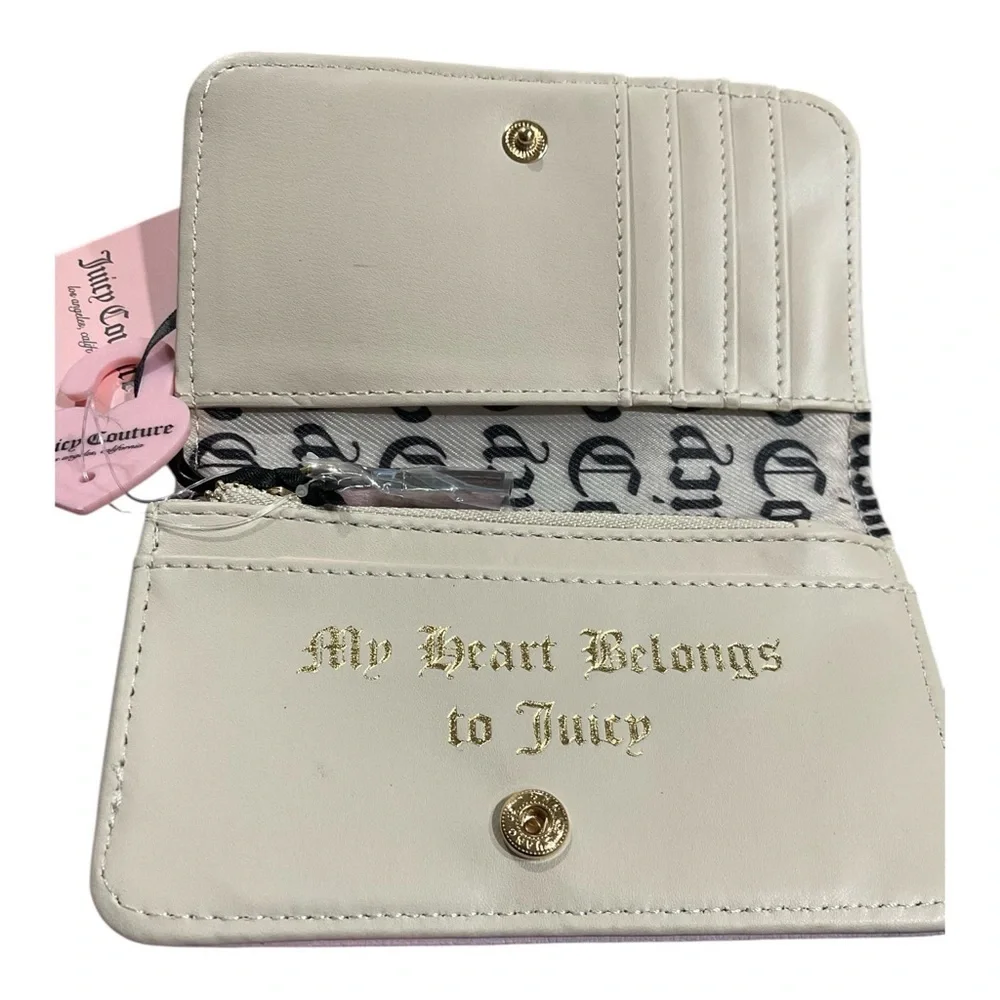 Juicy Couture Wallet with Rhinestone Detail
